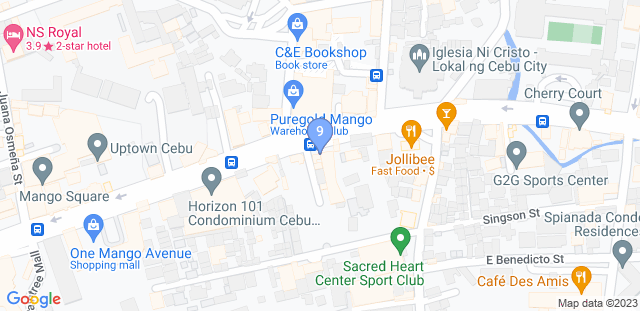 Map to 90/Eight Jiu Jitsu Philippines